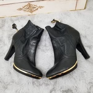 Tory Burch black ankle boots